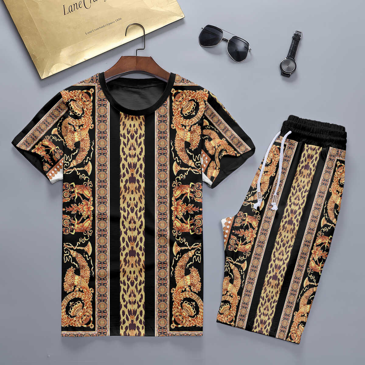 2025 – Set V  Tracksuit T-shirt & Shorts – TU24051126