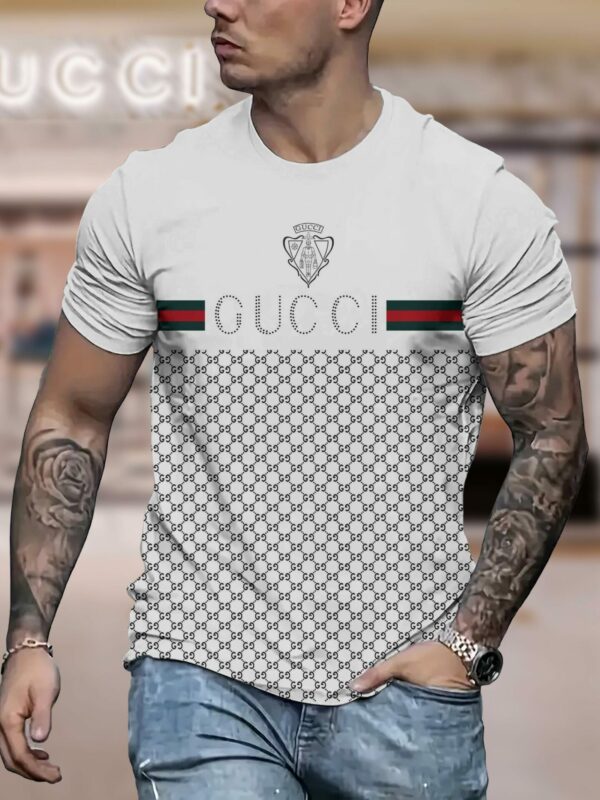 New 2025-  G  Luxury  Brand Premium T-Shirt Outfit For Men Women -Max012142