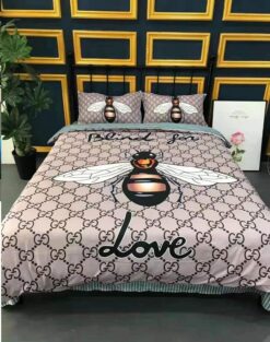 G  Premium Fashion Limited Luxury Brand Bedding Set Home Decor – Min00334