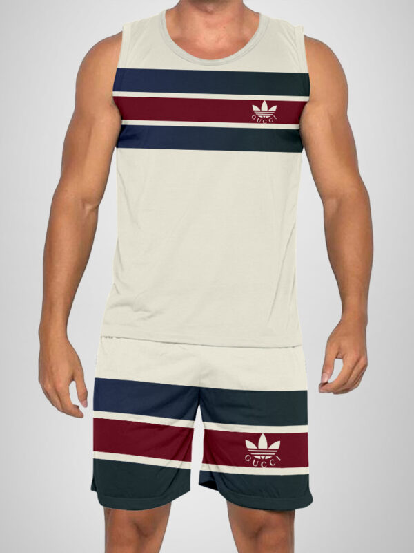New 2025 -G Luxury Brand Premium Tanktop & Shorts Outfit For Men -Max012634