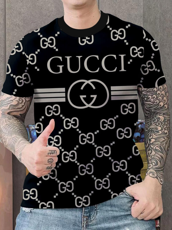 New 2025-  G  Luxury  Brand Premium T-Shirt Outfit For Men Women – Max011589