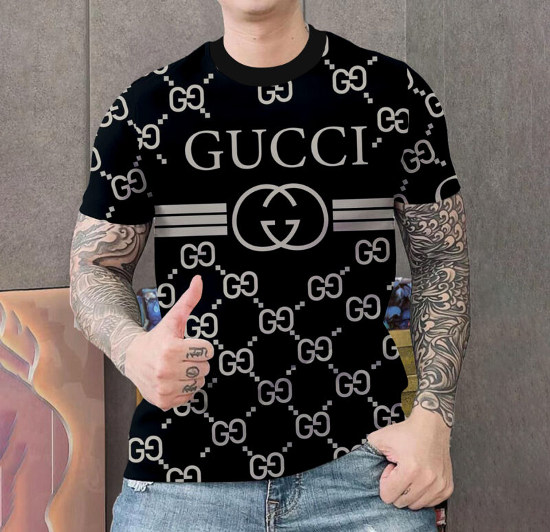 New 2025-  G  Luxury  Brand Premium T-Shirt Outfit For Men Women – Max011589