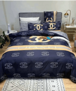 Chanel Premium Fashion Limited Luxury Brand Bedding Set Home Decor -Min00468