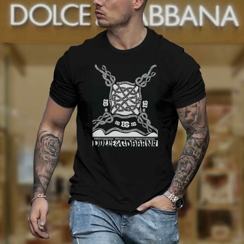 New 2025 – D Luxury Brand Premium T-Shirt Outfit For Men – Max012472