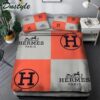 Hermes Limited Luxury Brand Bedding Set Home Decor – Max010135