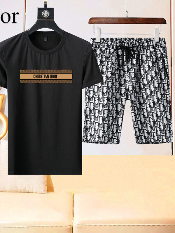 2024 – Set D  Tracksuit T-shirt & Shorts – Max4554