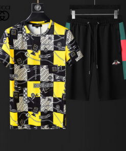 2024 – Set G Tracksuit T-shirt & Shorts –   – Max02829