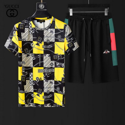2024 – Set G Tracksuit T-shirt & Shorts –   – Max02829