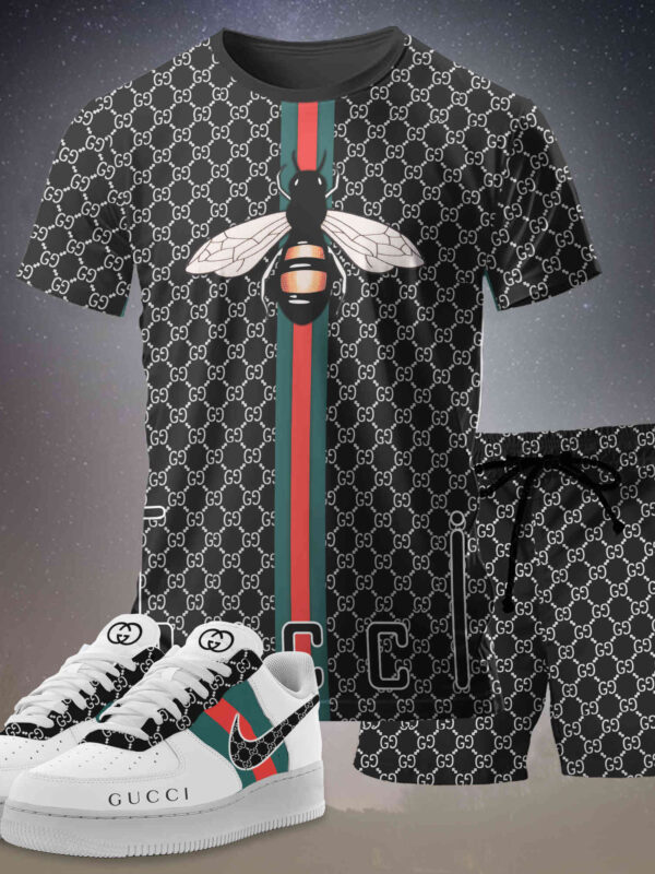 New 2025 – Set G Tracksuit  Air Force 1 & T-shirt & Shorts – chic260409