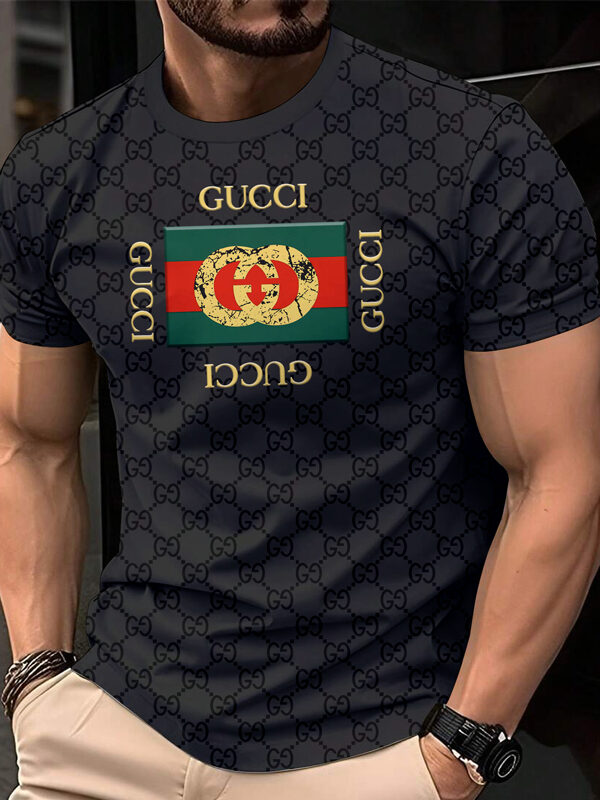 New 2025-  G  Luxury  Brand Premium T-Shirt Outfit For Men Women – Max2408263700