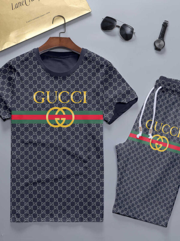 2025 – Set G Tracksuit T-shirt & Shorts –   – TU24051076