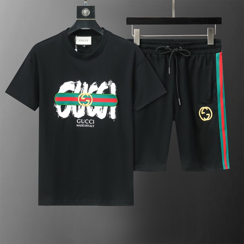 2025 – Set G Tracksuit T-shirt & Shorts –   –Max240511234
