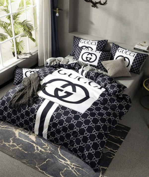 G  Premium Fashion Limited Luxury Brand Bedding Set Home Decor – Min00367