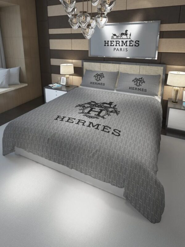 Hermes Limited Luxury Brand Bedding Set Home Decor -Max010113