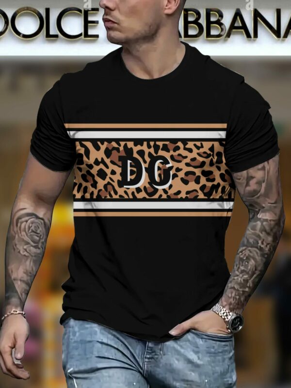 New 2025 – D Luxury Brand Premium T-Shirt Outfit For Men – Max012429