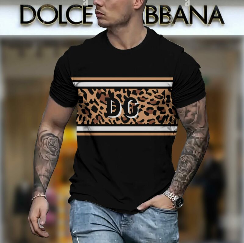 New 2025 – D Luxury Brand Premium T-Shirt Outfit For Men – Max012429