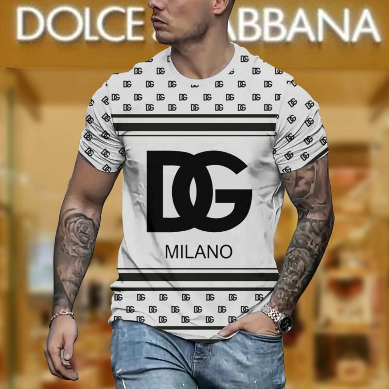 New 2025 – D Luxury Brand Premium T-Shirt Outfit For Men – Max012478
