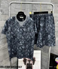 2024 – Set G Tracksuit T-shirt & Shorts –   – Max08352