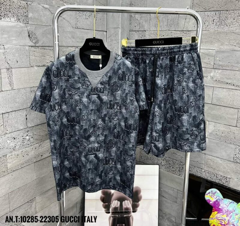 2024 – Set G Tracksuit T-shirt & Shorts –   – Max08352