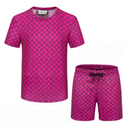 2024 – Set G Tracksuit T-shirt & Shorts –   – Max00778