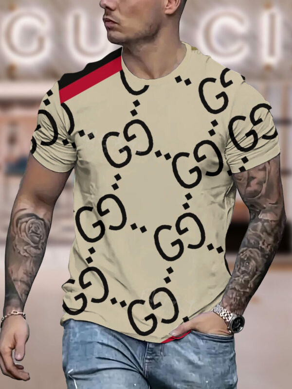New 2025-  G  Luxury  Brand Premium T-Shirt Outfit For Men Women – Max011611