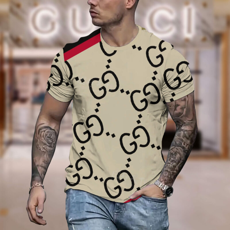 New 2025-  G  Luxury  Brand Premium T-Shirt Outfit For Men Women – Max011611