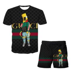 2024 – Set G Tracksuit T-shirt & Shorts –   – DN09439