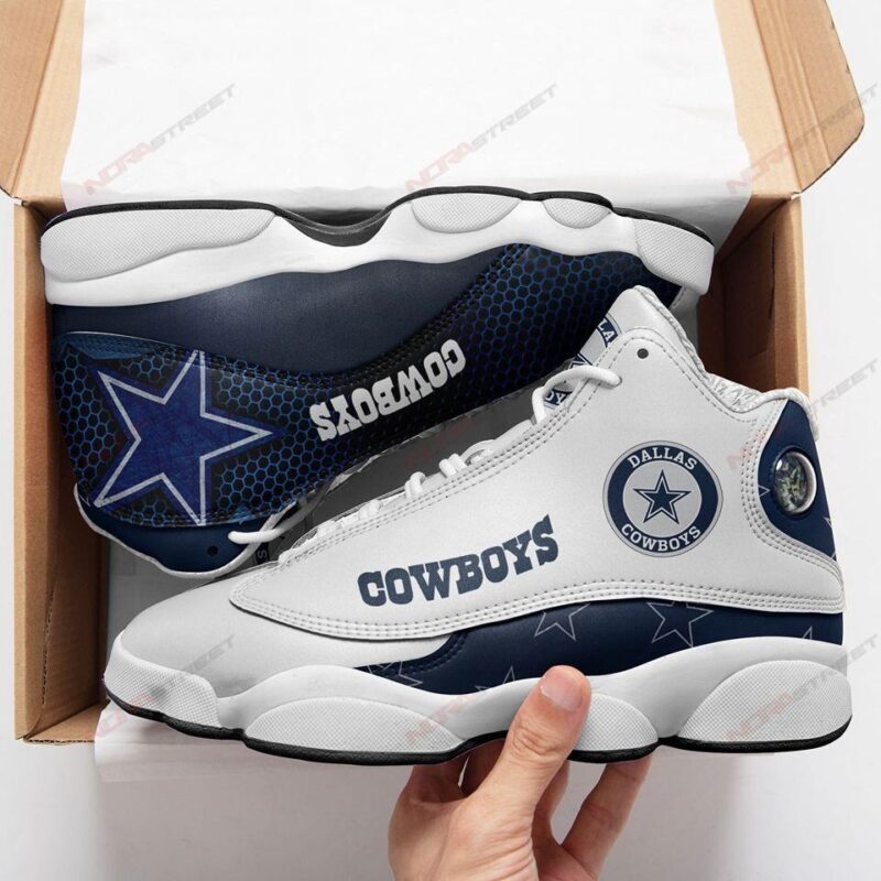 Dallas Cowboys Air Jordan 13 Shoes – Custom Sneaker – Max2407191995