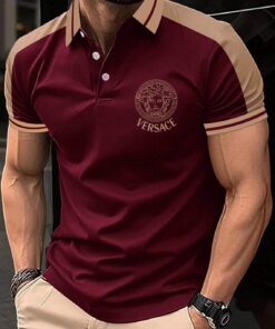 Limited Edition V**sace Polo Shirt For Men –  Max2407091566