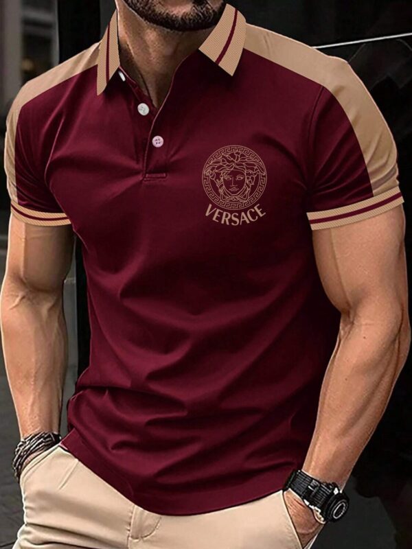 Limited Edition V**sace Polo Shirt For Men –  Max2407091566