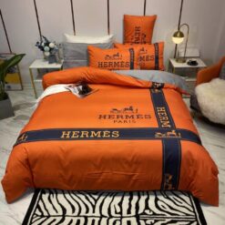 Hermes Limited Luxury Brand Bedding Set Home Decor – Max010063