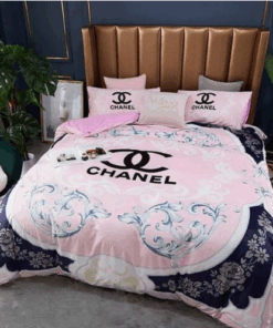 Chanel Premium Fashion Limited Luxury Brand Bedding Set Home Decor -Min00478