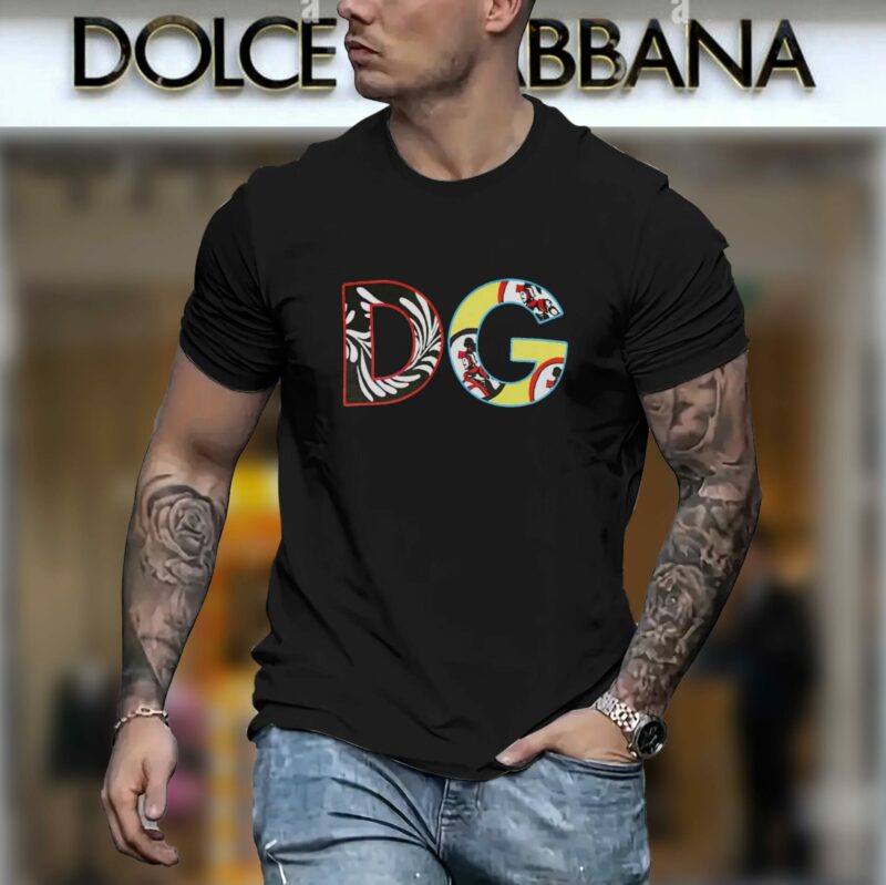 New 2025 – D Luxury Brand Premium T-Shirt Outfit For Men – Max012437