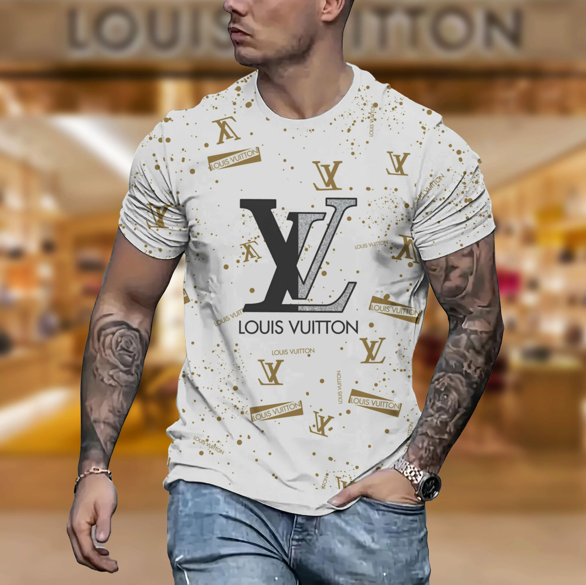 2025 – L  Luxury Brand Premium T-Shirt Outfit For Men -Max011858