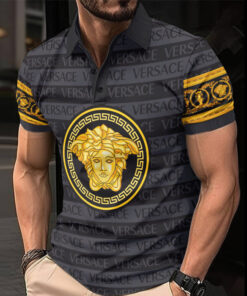 Limited Edition V**sace Polo Shirt For Men –  Max2407091564