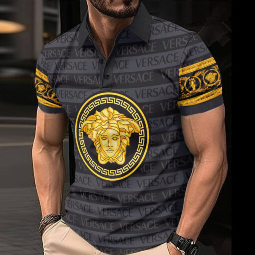 Limited Edition V**sace Polo Shirt For Men –  Max2407091564