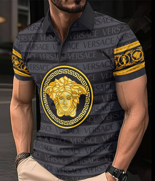 Limited Edition V**sace Polo Shirt For Men –  Max2407091564