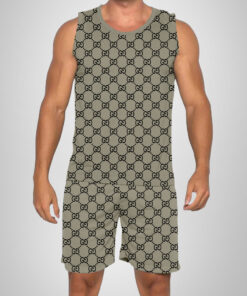 New 2025 -G Luxury Brand Premium Tanktop & Shorts Outfit For Men -Max012623