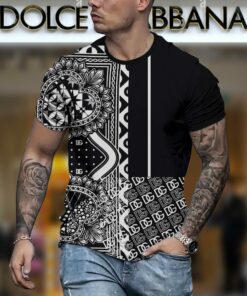 New 2025 – D Luxury Brand Premium T-Shirt Outfit For Men – Max012417