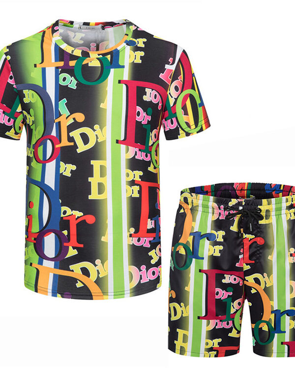 2024 – Set D  Tracksuit T-shirt & Shorts – Max4571