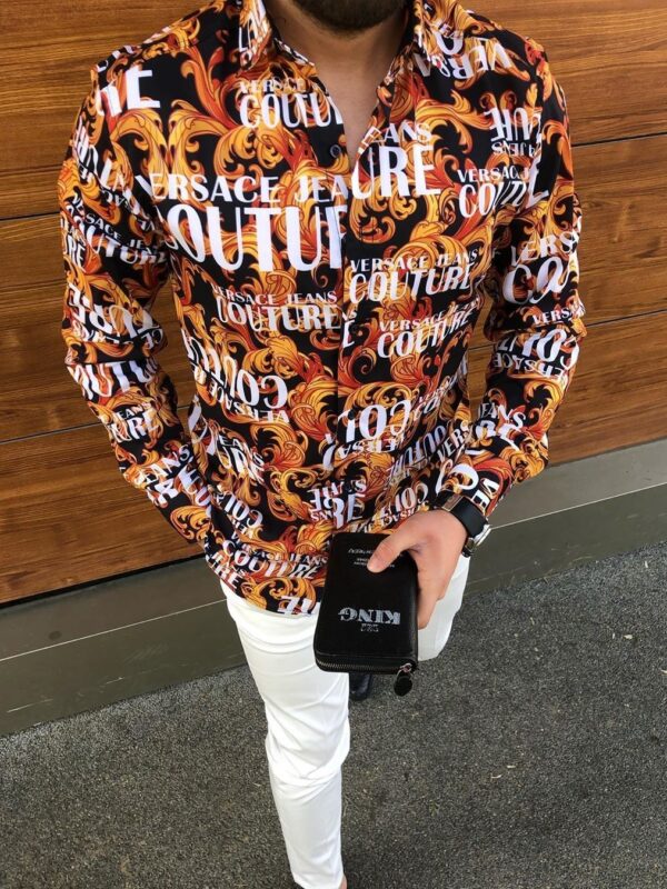 V -Luxury Long Sleeve Shirt CCY Max-Max07249