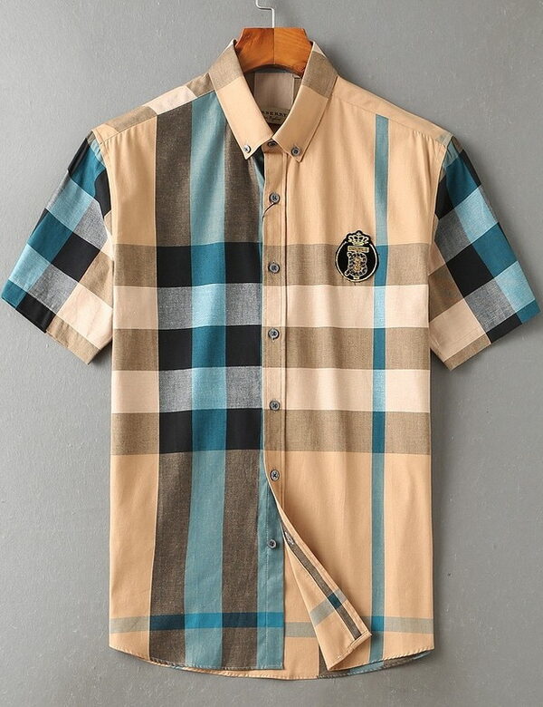 B  BUTTON SHIRT Luxury –  B9G-GCY-Max3158