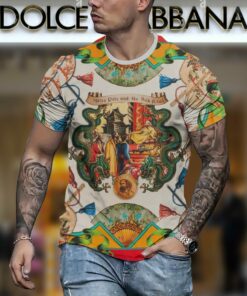 New 2025 – D Luxury Brand Premium T-Shirt Outfit For Men – Max012448