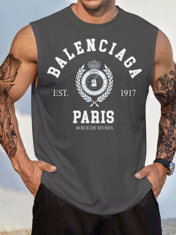 Luxury Brand Premium Slimfit Tank Top For Men-TDA002953