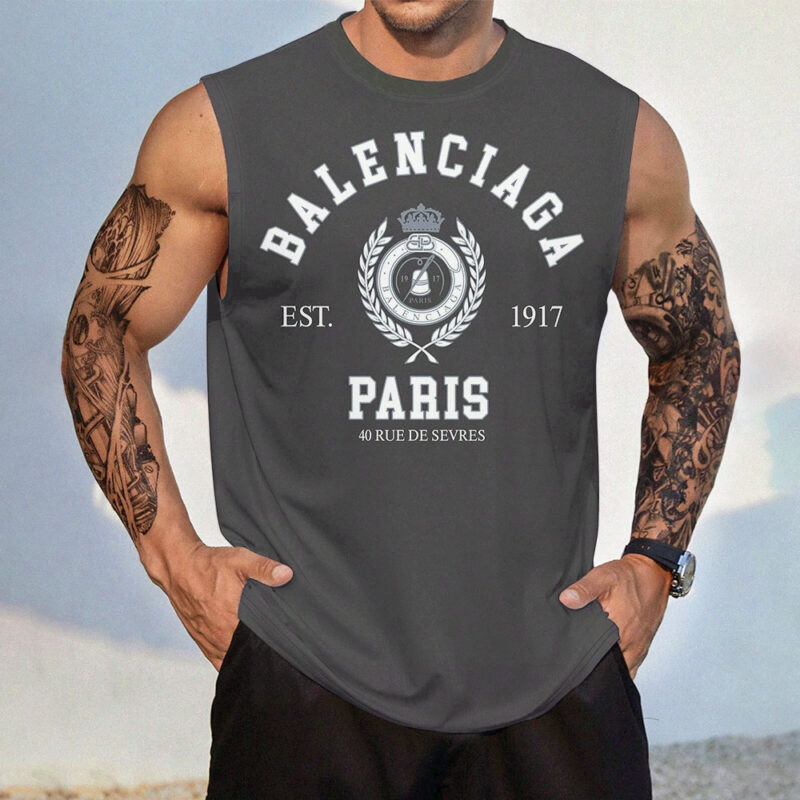Luxury Brand Premium Slimfit Tank Top For Men-TDA002953