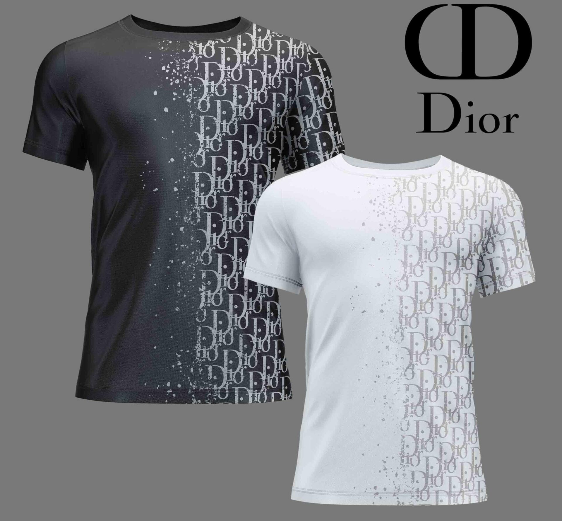 Unisex -(Black & White) Limited Edition D T Shirts – B9G-TX-HH03745