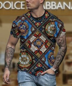 New 2025 – D Luxury Brand Premium T-Shirt Outfit For Men – Max012474