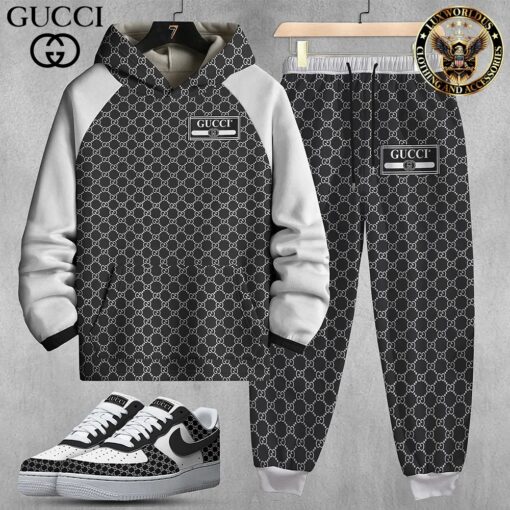 New 2025,G  G Limited Edition Set Hoodie & Pants Match AF1 Sneaker – Max2408253589