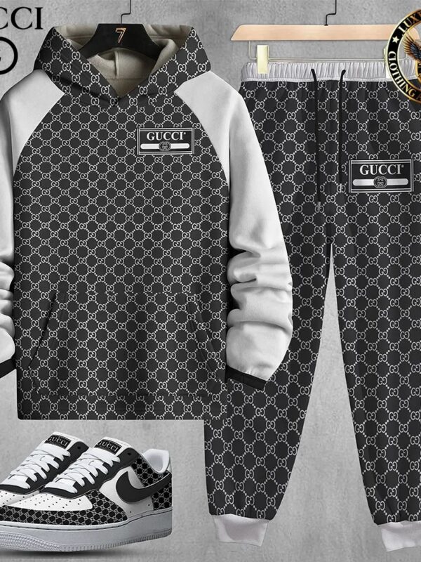 New 2025,G  G Limited Edition Set Hoodie & Pants Match AF1 Sneaker – Max2408253589