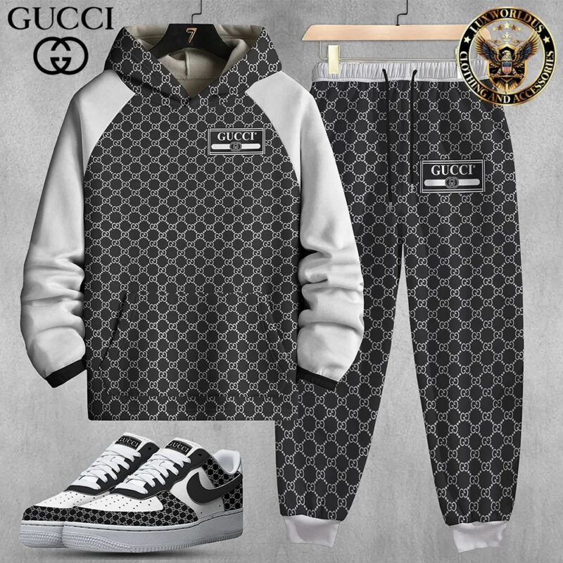 New 2025,G  G Limited Edition Set Hoodie & Pants Match AF1 Sneaker – Max2408253589